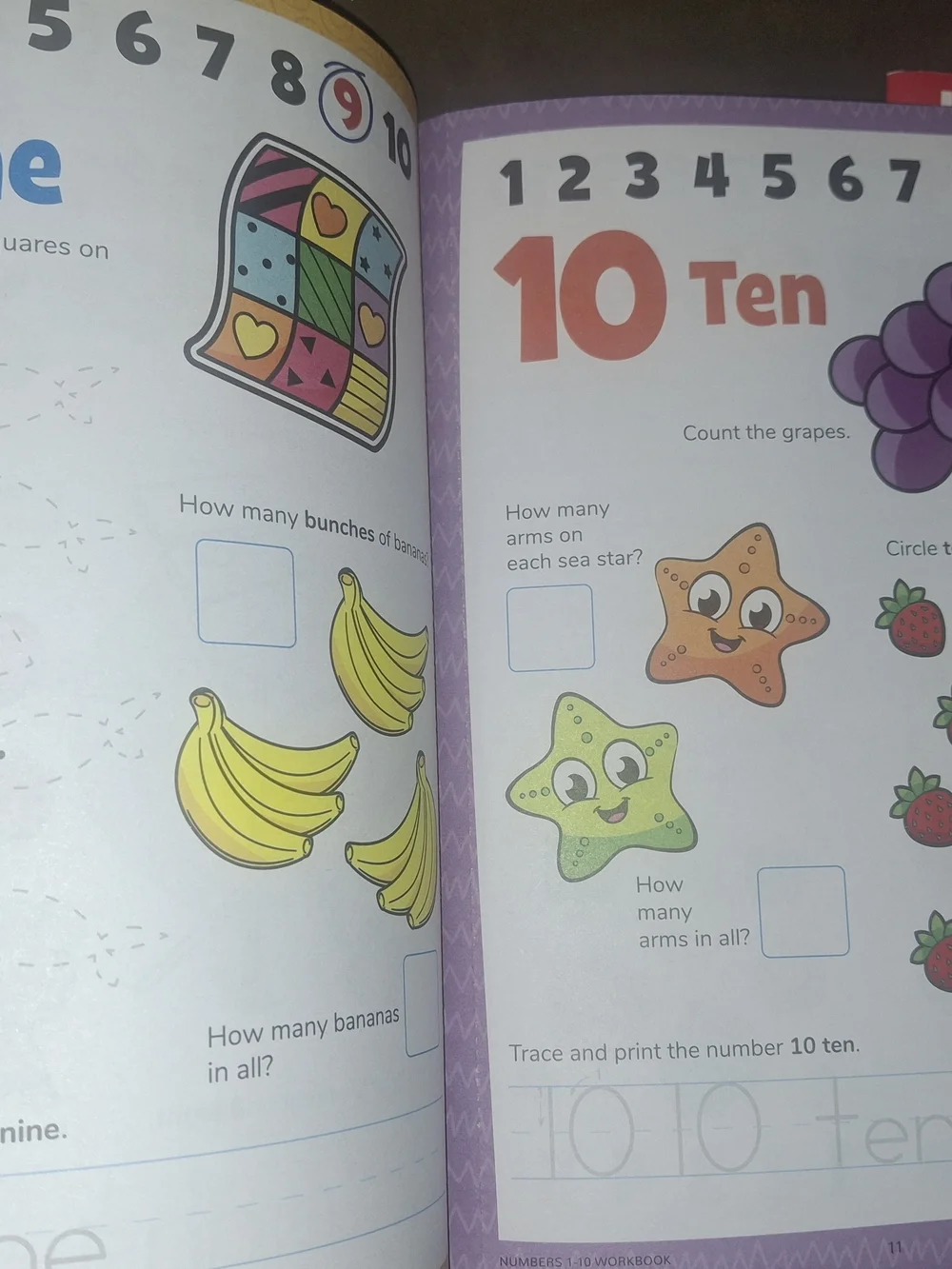 Crayola Numbers Workbook Set - Yellow, Green & Purple